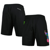 Chicago Bulls Hardwood Classics Color Bomb Energy Shorts - Black cheap