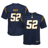 Khalil Mack Los Angeles Chargers Youth Game Jersey - Navy sale