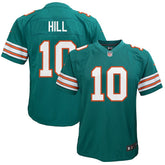 Tyreek Hill Miami Dolphins Youth Game Jersey - Aqua for sale