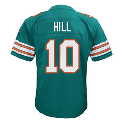 Tyreek Hill Miami Dolphins Youth Game Jersey - Aqua for sale