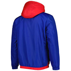 Philadelphia 76ers Starter The Triple Double Full-Zip Hoodie Jacket - Royal sale