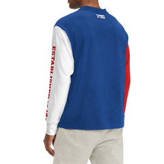 Philadelphia 76ers Tommy Jeans Richie Color Block Long Sleeve T-Shirt - Royal on sale