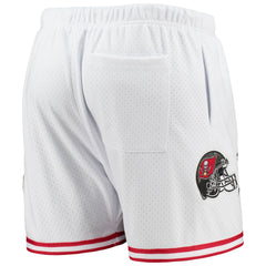Tampa Bay Buccaneers Pro Standard Mesh Shorts - White/Red discount