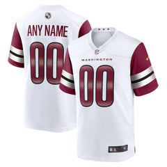 Washington Commanders Game Custom Player Jersey - White sale
