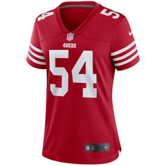 Fred Warner San Francisco 49ers Women's Player Jersey - Scarlet for sale