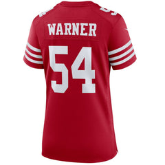 Fred Warner San Francisco 49ers Women's Player Jersey - Scarlet for sale