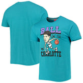 LaMelo Ball Charlotte Hornets Homage Caricature Tri-Blend T-Shirt - Heathered Teal cheap