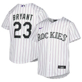 Kris Bryant Colorado Rockies Youth Alternate Replica Player Jersey White