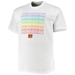 Cincinnati Bengals Big & Tall City Pride T-Shirt - White online