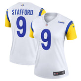 Matthew Stafford Los Angeles Rams Women's Alternate Legend Player Performance Top - White on sale