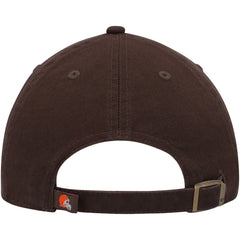 Cleveland Browns '47 Youth Team Logo Clean Up Adjustable Hat - Brown on sale