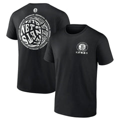 Brooklyn Nets Basketball Street Collective T-Shirt - Black discount