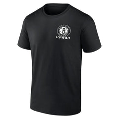 Brooklyn Nets Basketball Street Collective T-Shirt - Black discount