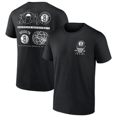 Brooklyn Nets Court Street Collective T-Shirt - Black on sale