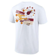 Miami Heat Street Collective T-Shirt - White shop