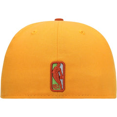 Philadelphia 76ers 59FIFTY Fitted Hat - Gold/Rust online