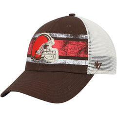 Cleveland Browns '47 Interlude MVP Trucker Snapback Hat - Brown/White online