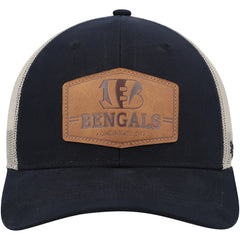 Cincinnati Bengals '47 Rawhide Trucker Adjustable Hat - Dark Navy/Natural for sale