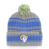 Los Angeles Rams '47 Rexford Cuffed Knit Hat with Pom - Graphite cheap