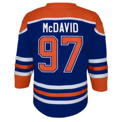 Connor McDavid Edmonton Oilers Youth Home Replica Player Jersey - Royal Jerseys
