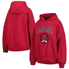 Arizona Cardinals Tommy Hilfiger Women's Becca Drop Shoulder Pullover Hoodie - Cardinal for sale