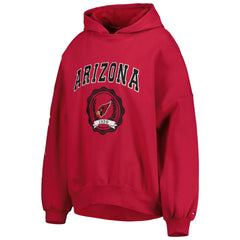 Arizona Cardinals Tommy Hilfiger Women's Becca Drop Shoulder Pullover Hoodie - Cardinal for sale