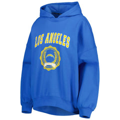 Los Angeles Chargers Tommy Hilfiger Women's Becca Drop Shoulder Pullover Hoodie - Powder Blue discount