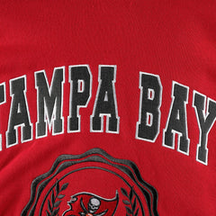 Tampa Bay Buccaneers Tommy Hilfiger Women's Becca Drop Shoulder Pullover Hoodie - Red outlet