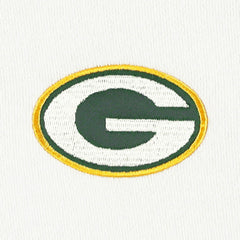 Green Bay Packers DKNY Sport Women's Bobbi Color Blocked Pullover Hoodie - White/Green on sale