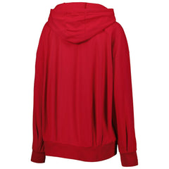 Atlanta Falcons MSX by Michael Strahan Women's Emerson Lightweight Full-Zip Hoodie - Red outlet