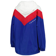 Buffalo Bills Tommy Hilfiger Women's Staci Half-Zip Hoodie Windbreaker Jacket - White/Red outlet