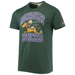 Milwaukee Bucks Homage NBA x Rugrats Tri-Blend T-Shirt - Hunter Green on sale