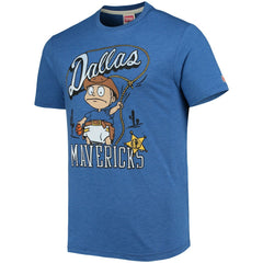 Dallas Mavericks Homage NBA x Rugrats Tri-Blend T-Shirt sale - Blue discount