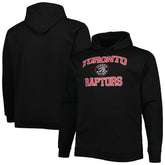Toronto Raptors Big & Tall Heart & Soul Pullover Hoodie - Black on sale