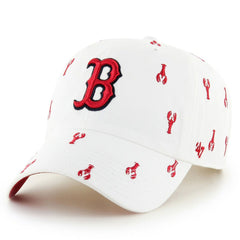 Boston Red Sox Women's Clean Up Adjustable Hat White
