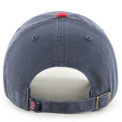 Boston Red Sox Youth Clean Up Team Logo Adjustable Hat Navy