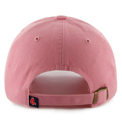 Boston Red Sox Youth Clean Up Adjustable Hat Pink