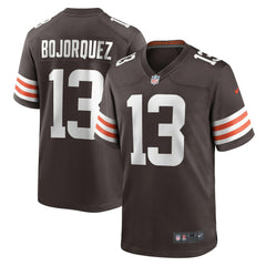 Corey Bojorquez Cleveland Browns Game Jersey - Brown cheap