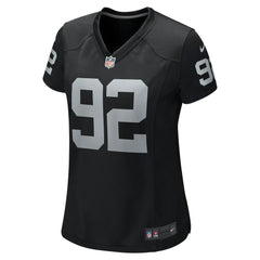 Richard Seymour Las Vegas Raiders Women's Retired Player Game Jersey - Black discount