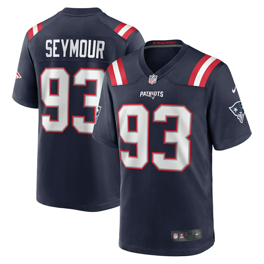 Richard Seymour New England Patriots Retired Player Game Jersey - Navy outlet