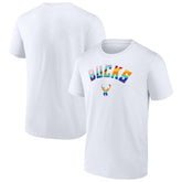Milwaukee Bucks Pride T-Shirt - White discount