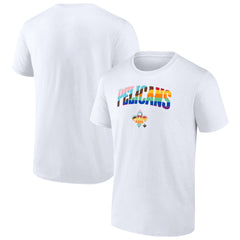 New Orleans Pelicans Pride T-Shirt - White sale
