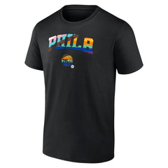 Philadelphia 76ers Pride T-Shirt - Black on sale
