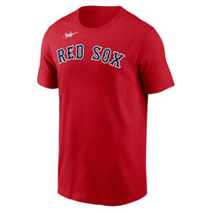 David Ortiz Boston Red Sox Name & Number T-Shirt Red
