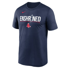 David Ortiz Boston Red Sox Legend Enshrined Performance T-Shirt Navy