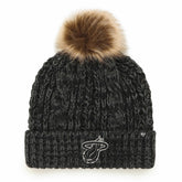 Miami Heat '47 Women's Meeko Cuffed Knit Hat with Pom - Black online
