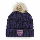 Sacramento Kings '47 Women's Meeko Cuffed Knit Hat with Pom - Purple shop