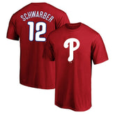 Kyle Schwarber Philadelphia Phillies Big & Tall Name & Number T-Shirt Red