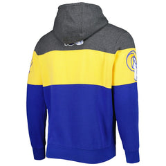 Los Angeles Rams Starter Extreme Pullover Hoodie - Heather Charcoal/Royal discount