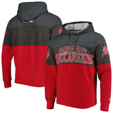 Tampa Bay Buccaneers Starter Extreme Pullover Hoodie - Heather Charcoal/Red online